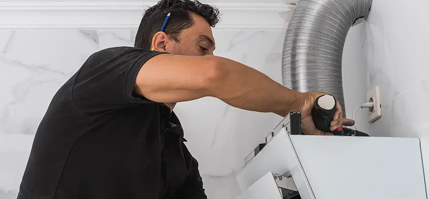 Precision In-wall Dryer Vent Cleaning & Rerouting Corrections in Cedar Park, TX